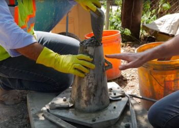 what is concrete slump