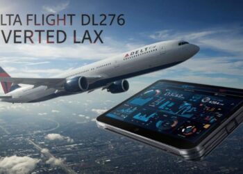 delta flight dl275 diverted lax today