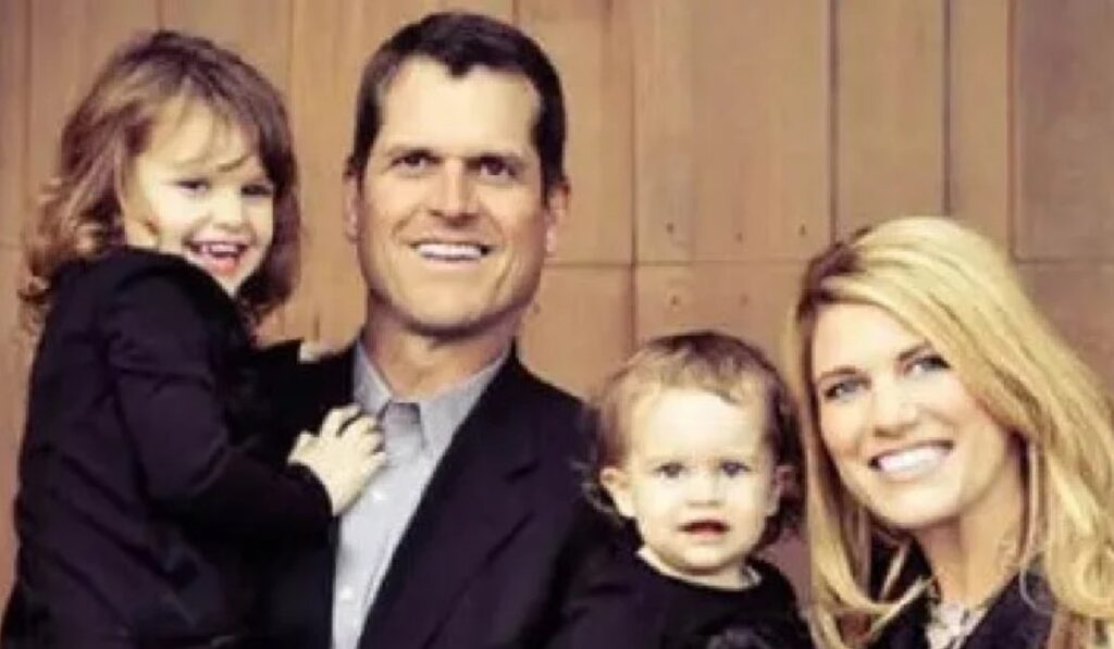 jim harbaugh wife miah