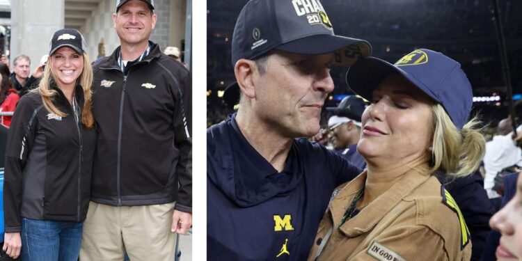 jim harbaugh wife miah