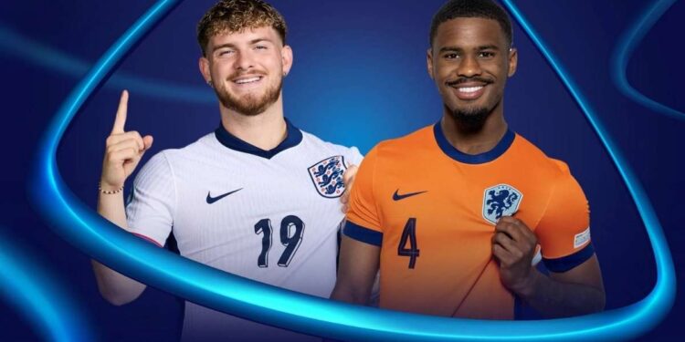 netherlands national football team vs england national football team lineups
