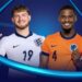netherlands national football team vs england national football team lineups