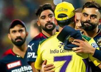 royal challengers bengaluru vs chennai super kings match scorecard