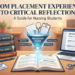 From Placement Experience to Critical Reflection